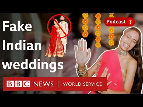 YouTube video thumbnail: Inside India’s ‘Fake’ Wedding Craze