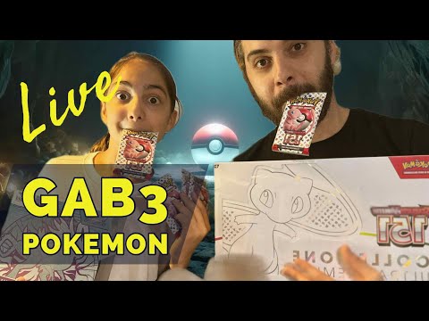 🎥🌟 LIVE ULTIMATE: Gab3 & Ago Aprono il Box Leggendario 151! #Pokémon