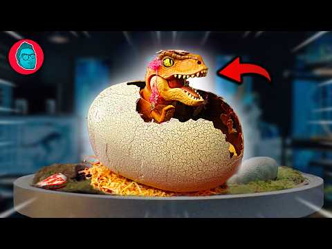 NACIÓ un BABY T-REX REAL! 🐣 Unboxing PRIMAL HATCH Jurassic World 🦖