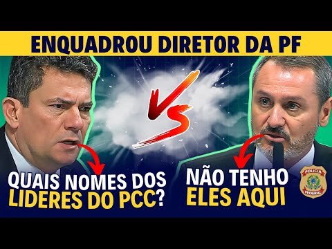 Diretor da PF FOGE das perguntas de Sérgio Moro e gera CLIMÃO (CPI do Crime Organizado)
