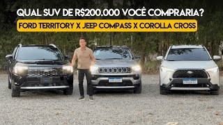 Qual SUV de R$200.000 você escolheria?