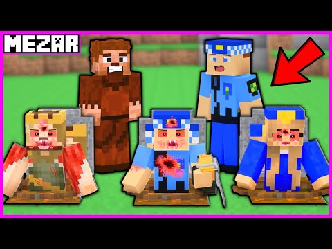 KÖTÜ İKİZ MEZARLARINA GİRDİK! 😱 - Minecraft
