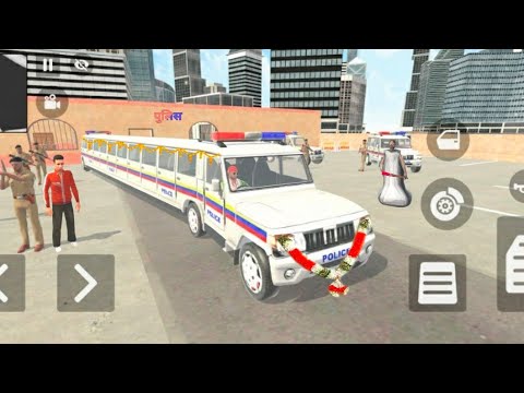 Franklin purchase Longest police car in  Indian Theft Auto 🤩 Franklin Ne Li longest police car