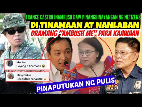 CASTRO PINAPUTUKAN/MARAMING NANGHINAYANG BAKIT DI PA TINAMAAN & LUMABAN/GENEARAL may SUPALPAL sa AFP