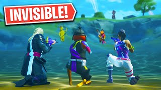 DEVENIR INVISIBLE SUR FORTNITE! (Saison 4) 🔥 LE MEILLEUR DE FORTNITE #250