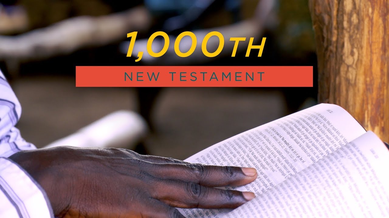 A Greater Joy: Celebrating the 1,000th New Testament