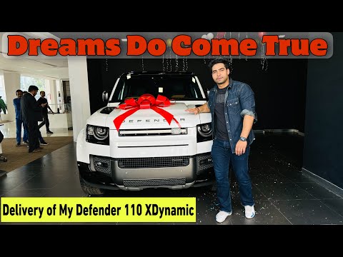 खुली आँखों से देखा था ये सपना,आज पूरा कर लिया,My New Car DEFENDER 110XDynamic ‘s Delivery||Ajju0008