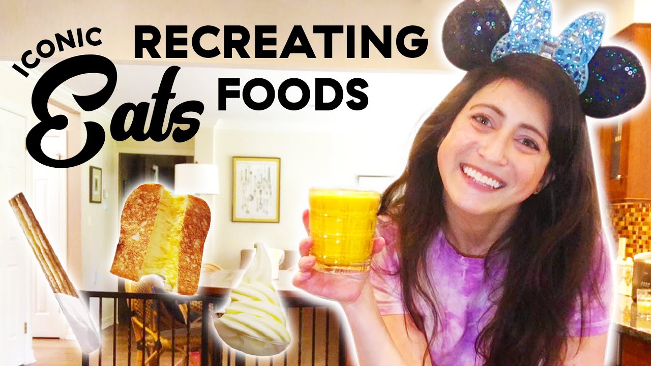 Recreating Disney's Most Famous Recipes: Dole Whip, Churros & Grilled Cheese!