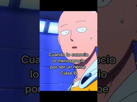 Saitama se enfrenta a Tatsumaki / one punch man edit