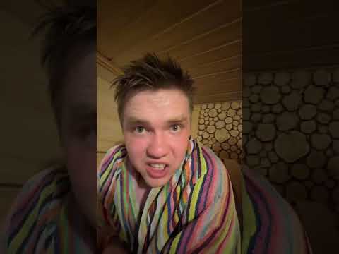 ДЕРЕВЕНСКИЙ В ГОРОДСКОЙ САУНЕ #shorts