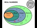 Classifying Different Types of Numbers