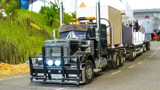 MEGA RC TRUCKS, RC EXCAVATORS, RC DUMP TRUCK, RC BULLDOZER DT60, RC CONSTRUCTION SITE ACTION!!