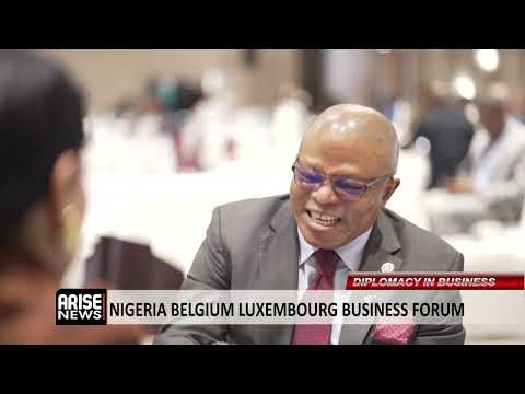 YouTube video thumbnail: Nigeria Belgium Luxembourg Business Forum