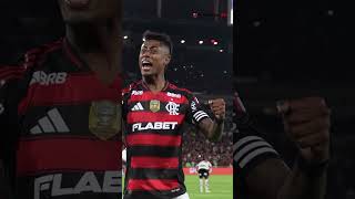 O PRIMEIRO GOL DA NOITE É DELE: LUIZ ARAÚJO! 🔥🔴⚫ #flamengo #diadejogo