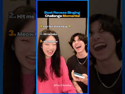 Best Reverse Singing Challenge Moments! #shorts #singing #tiktok