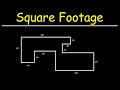 Calculating Square Footage of Irregular Shapes