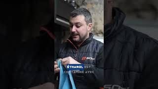 Je mets le feu à l'éthanol...
