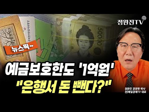 [뉴스픽] 예금보호한도 '1억원'..."은행서 돈 뺀다?"