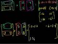Matrix Operations and Properties