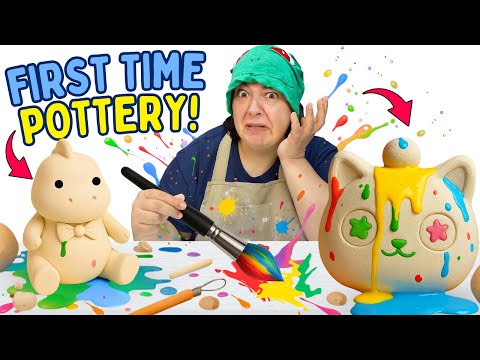 I Try Ceramics Pottery For The First Time