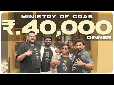 40,000 Rs Dinner at COLOMBO | Giant Prawn and Crabs | Jayawardhane Sangakara Restauarnt