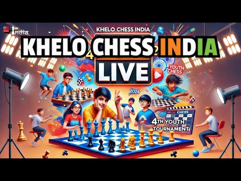 4th Khelo Chess India Youth Chess Blitz Tournament  ( 5 Round )