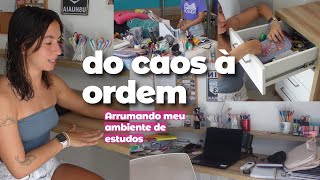 Como transformei meu ambiente de estudos para focar DE VERDADE