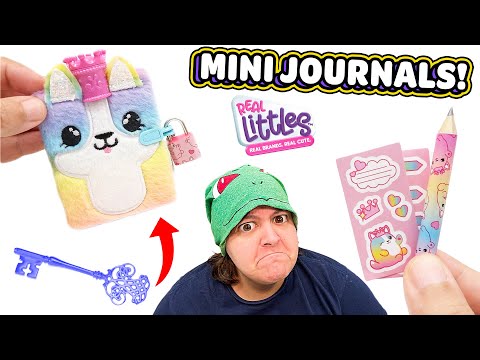 Mini Diaries & Mini STICKERS? Unboxing FULL Set Real Littles Journals