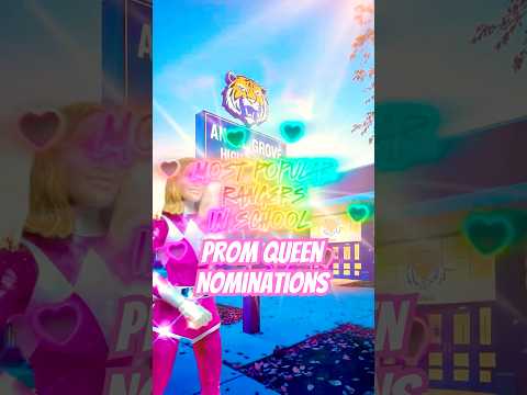 PROM QUEEN NOMINATIONS 👑💖💚💛 #powerrangers #mostpopularrangersinschool #mpris he