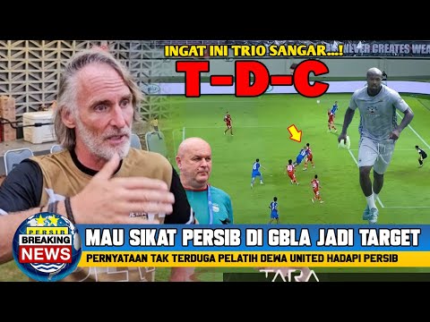 Sombong Duluan!! Pernyataan Mengejutkan Pelatih Dewa United | PERSIB VS DEWA UNITED