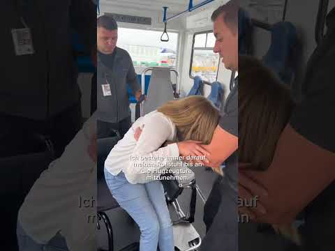 Mit dem Rollstuhl fliegen