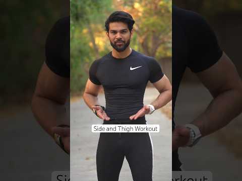 Side and Thigh Workout | Shurufit India | #youtubeshorts #shorts