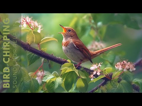 Chants d'oiseaux - Les sons d'oiseaux relaxants soignent le stress, l'anxiété et la dépression