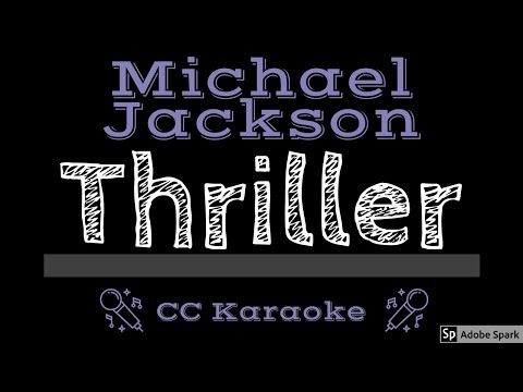 Michael Jackson • Thriller (CC) [Karaoke Instrumental Lyrics]