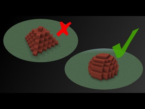 Minecraft Dome Tutorial 10 21
