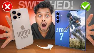 Switching to Samsung Galaxy Z Fold 7 from iPhone 16 Pro Max