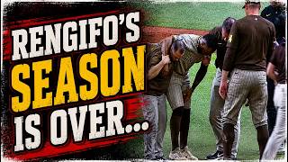 Luis Rengifo Injury torn ligament in his knee | San Diego Padres vs Tampa Bay Rays 2026 Highlights