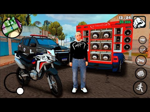 FINALMENTE! GTA MOTOVLOG MODIFICADO LITE PARA TODOS OS ANDROID COM VÁRIAS MOTOS, CARROS E SKINS BR!