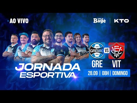 AO VIVO-JORNADA DO BAGÉ-GRÊMIO  VITÓRIA [DIRETO DA ARENA]