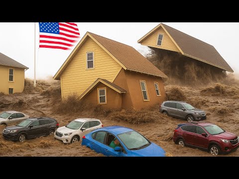 New Mexico now! Catastrophic Flash Floods Sweep Away Homes -Turn Roads into Rivers in Ruidoso
