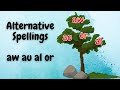 Broad Sound 'O' Spellings