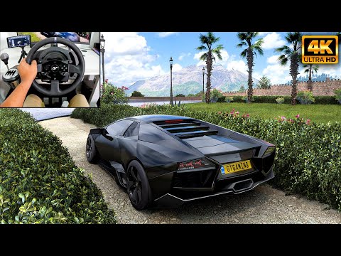 1000HP Lamborghini Reventón | Forza Horizon 5 | Thrustmaster T300RS gameplay