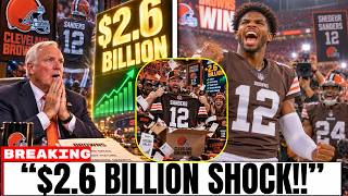 Shedeur Sanders SAVES Jimmy Haslam From $2.6 BILLION DISASTER As Brown Jersey Sale SHATTER RECORDS!