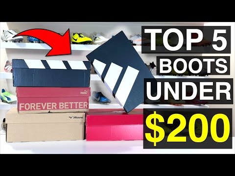 Top 5 football boots UNDER $200