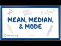 Statistics: Measures of Central Tendency