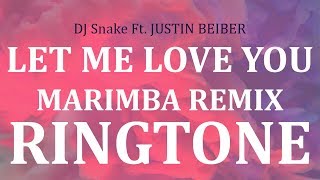 let me love you mp3 song ringtone download