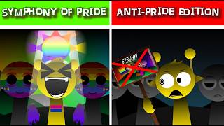 Sprunki: Symphony of Pride vs Anti-Pride: NEW MOD!