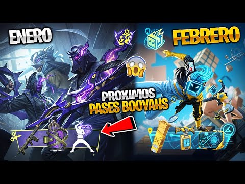 ANALIZANDO PROXIMOS PASES BOOYAH DE ENERO Y FEBREO 2025 ¿Valen la pena? NOVEDADES FREE FIRE