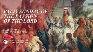 Palm Sunday of the Passion of the Lord (Church of Our Lady of the Assumption, BSB)