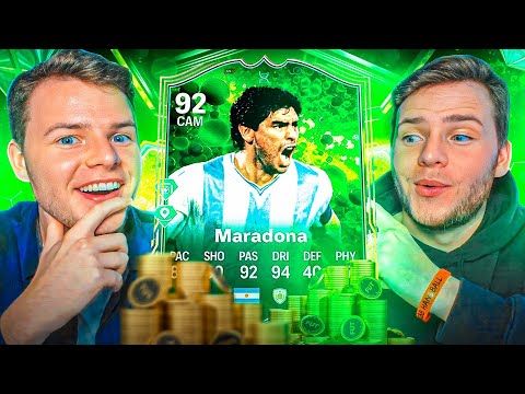 LA FOLIE!! 😍- LE RETOUR DE MARADONA + ÉNORME PACK OPENING pour les JOUEURS ASCENSION ÉPIQUE ! FC 25